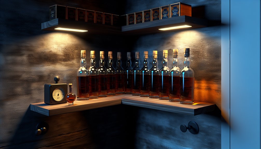 optimal whiskey aging conditions