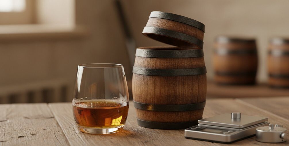 control whiskey aging process