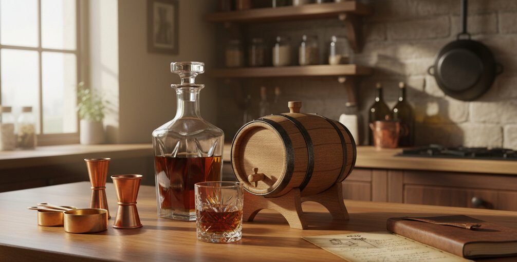 home aging whiskey legality