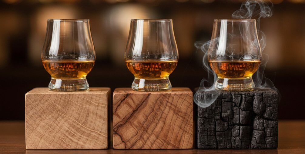 tailoring whiskey with oak