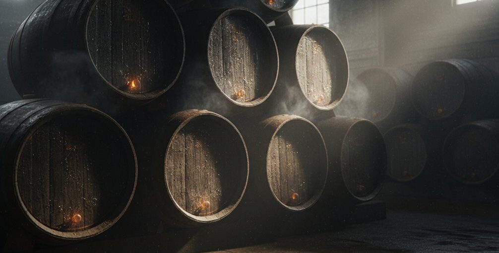whiskey aging humidity and temperature